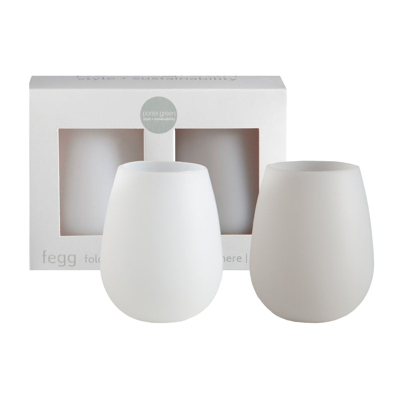 Porter Green Blanc + Dove Fegg Silicone Unbreakable Glasses