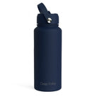 Bundle: Indigo Blue 1L Insulated Bottle + Black DayTrip Mini Bag