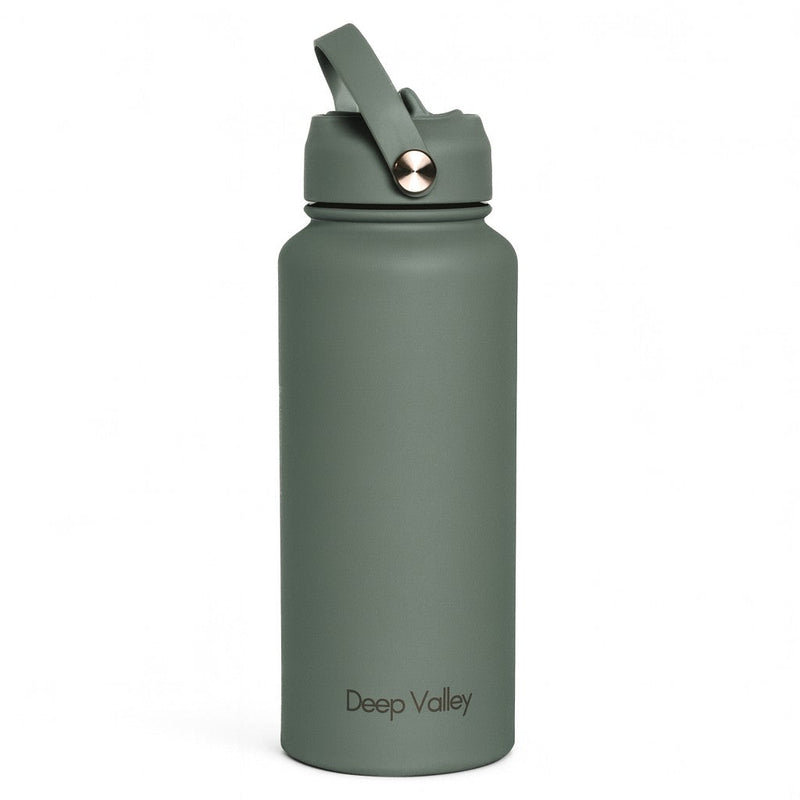Green - 1L/34oz Insulated Water Bottle