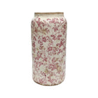 Artisan Florals Verde Ceramic Churn Pink - Large