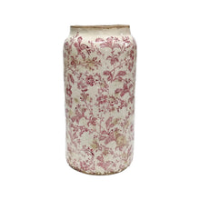 Artisan Florals Verde Ceramic Churn Pink - Large