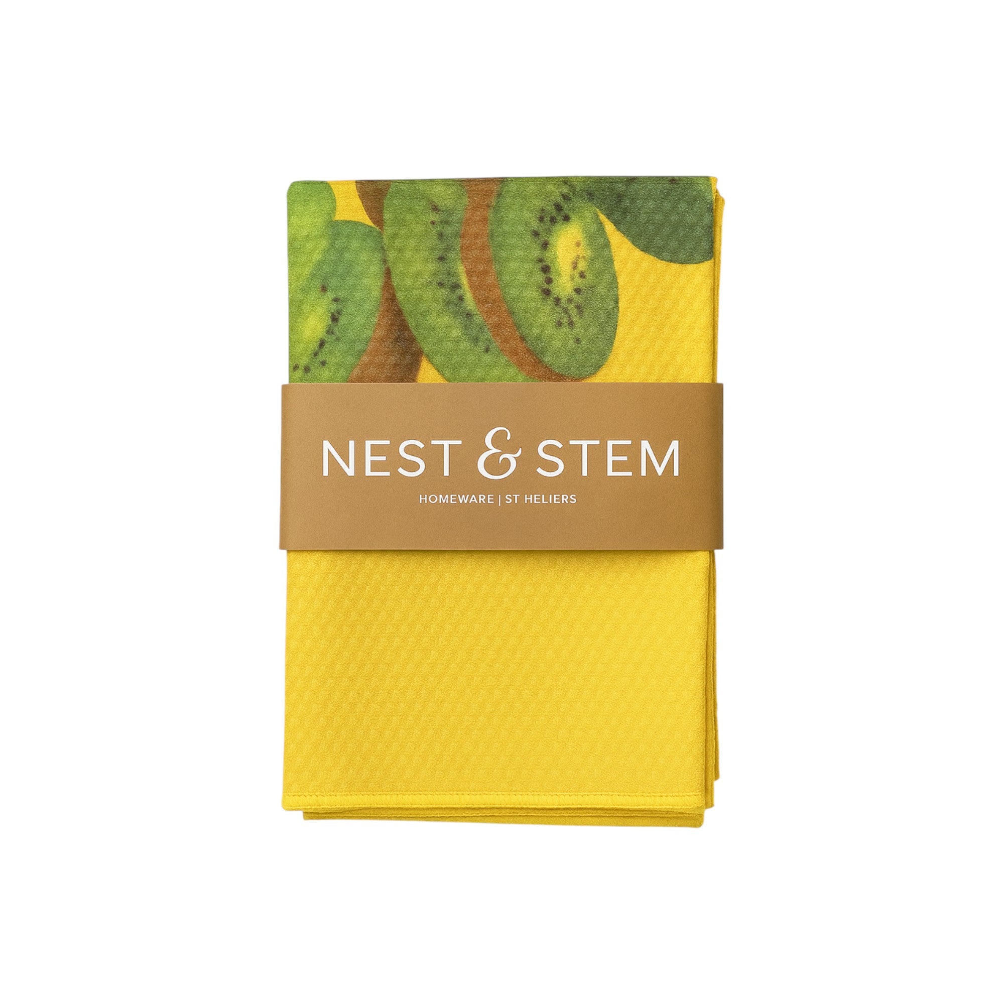 Frankly Cotton Set of 3  Fruit Print Waffle Weave Tea Towel 50 x 70cm