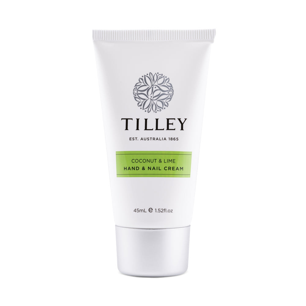 Tilley Mini Hand & Nail Cream 45Ml - Coconut & Lime