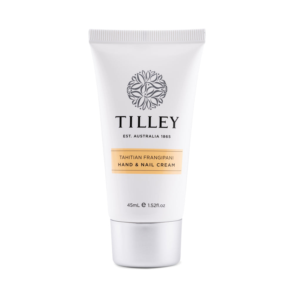 Tilley Mini Hand & Nail Cream 45Ml - Tahitian Frangipani
