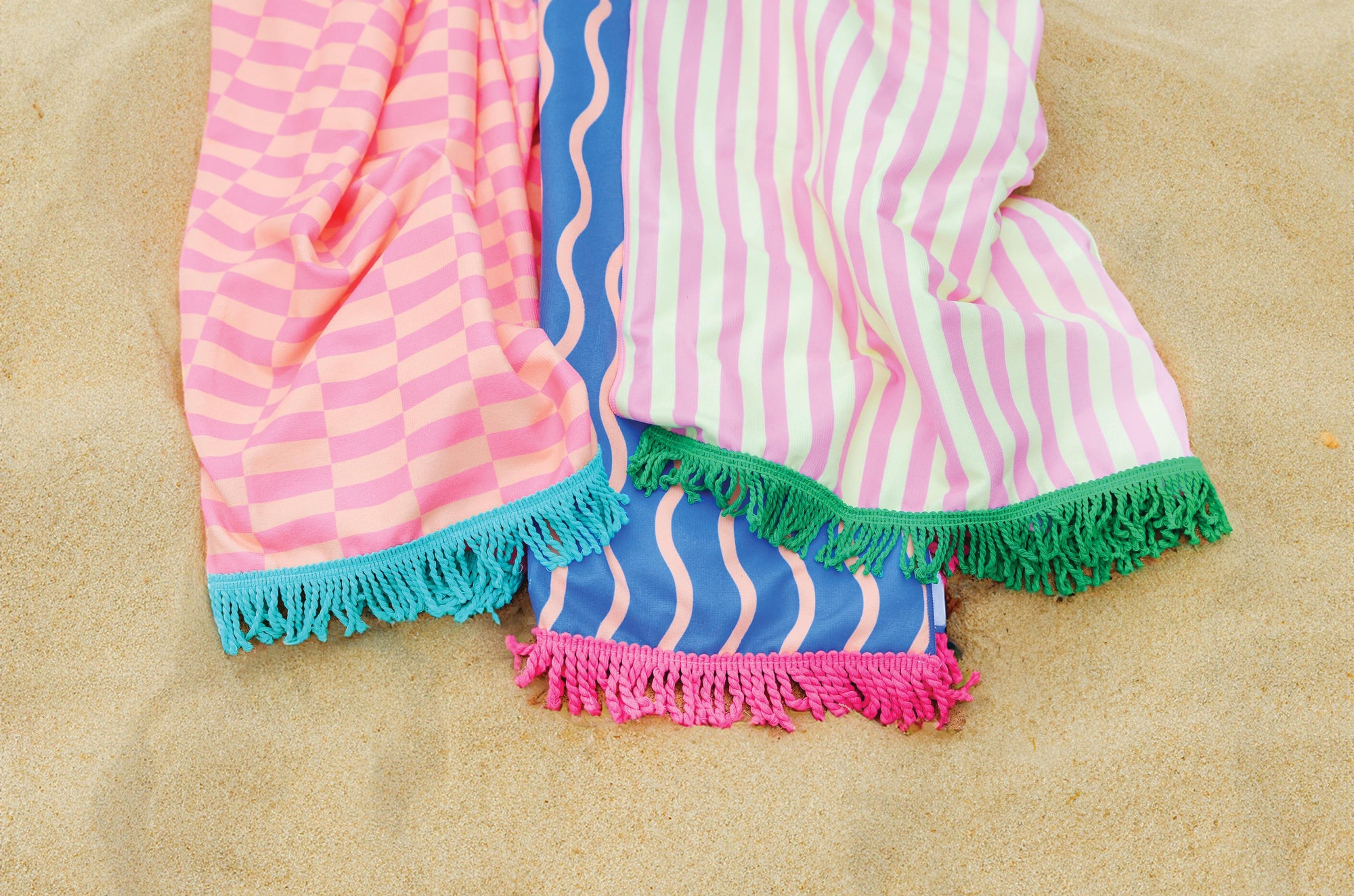 Eclectic Summer - Quick Dry Tassel Towel