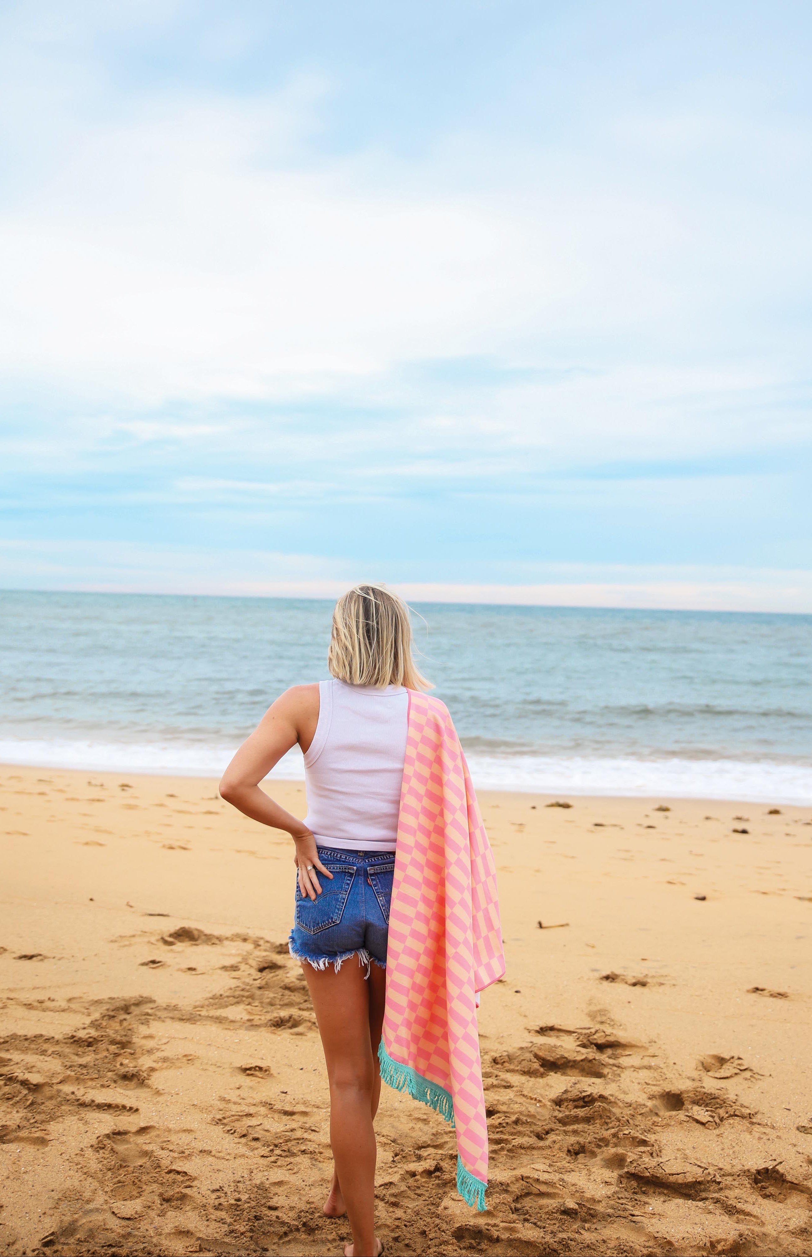 Eclectic Summer - Quick Dry Tassel Towel