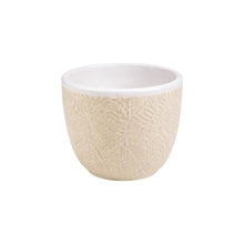 Frankly Cotton Embossed Ceramic Pots