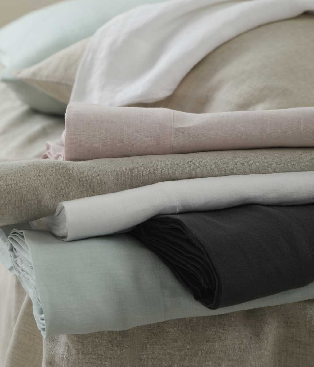 MM Linen Laundered Linen Sheet Set Range