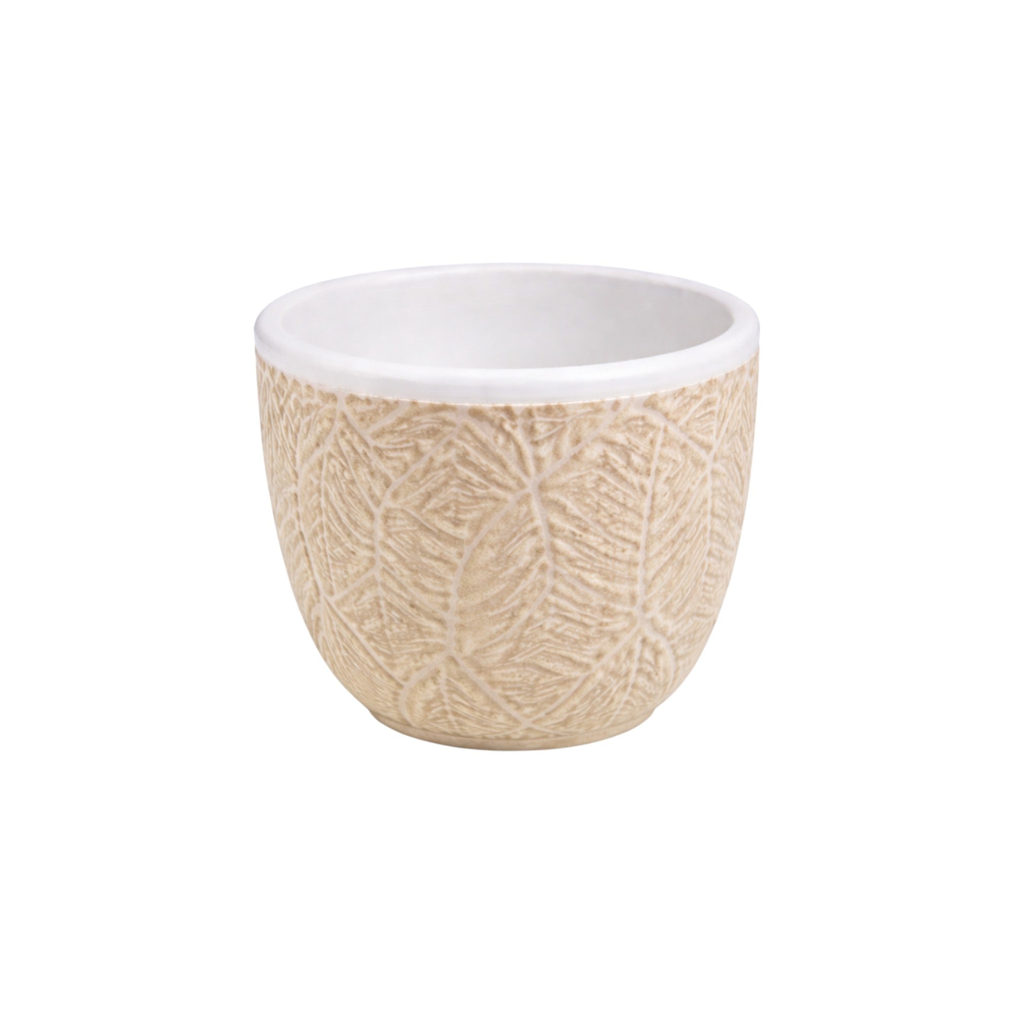 Frankly Cotton Embossed Ceramic Pots