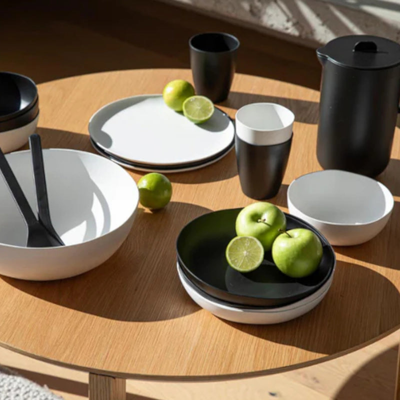 Flinders Charcoal 4Pk Plate